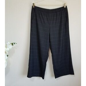 Eileen Fisher Wide Wool Blend Cropped Pants